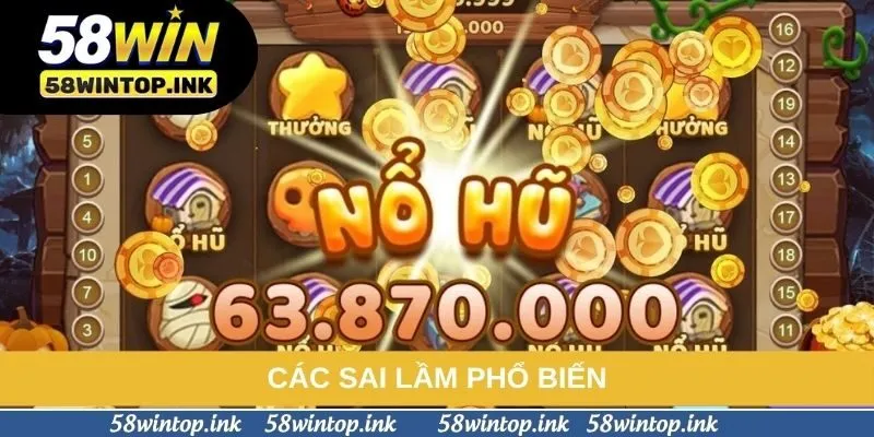 Các sai lầm phổ biến